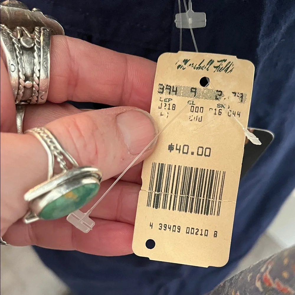 Vintage 80’s NOS Navy Pants - Picture 7 of 15